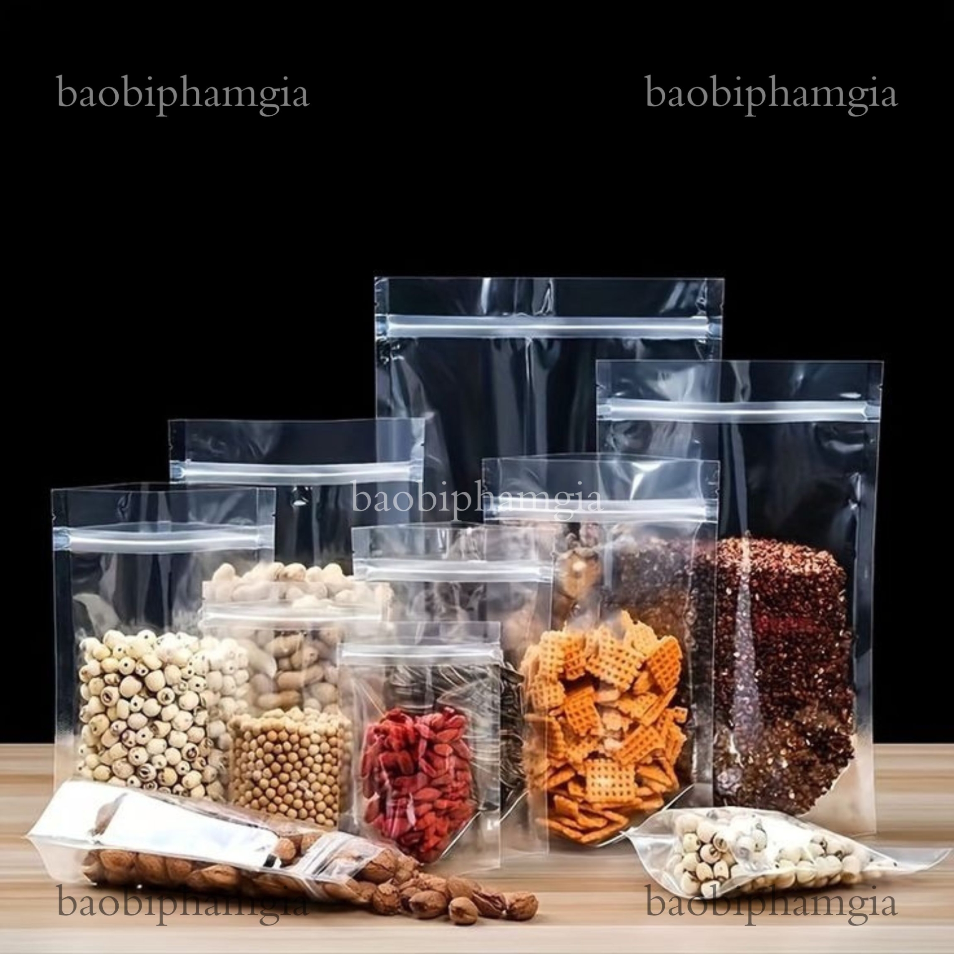 bao b&igrave; phạm gia in t&uacute;i zipper theo y&ecirc;u cầu t&uacute;i zip chống thấm t&uacute;i zip tphcm