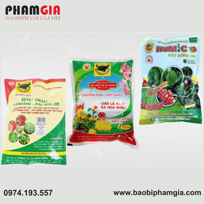 Sản xuất bao bì đựng phân bón uy tín, giá rẻ
