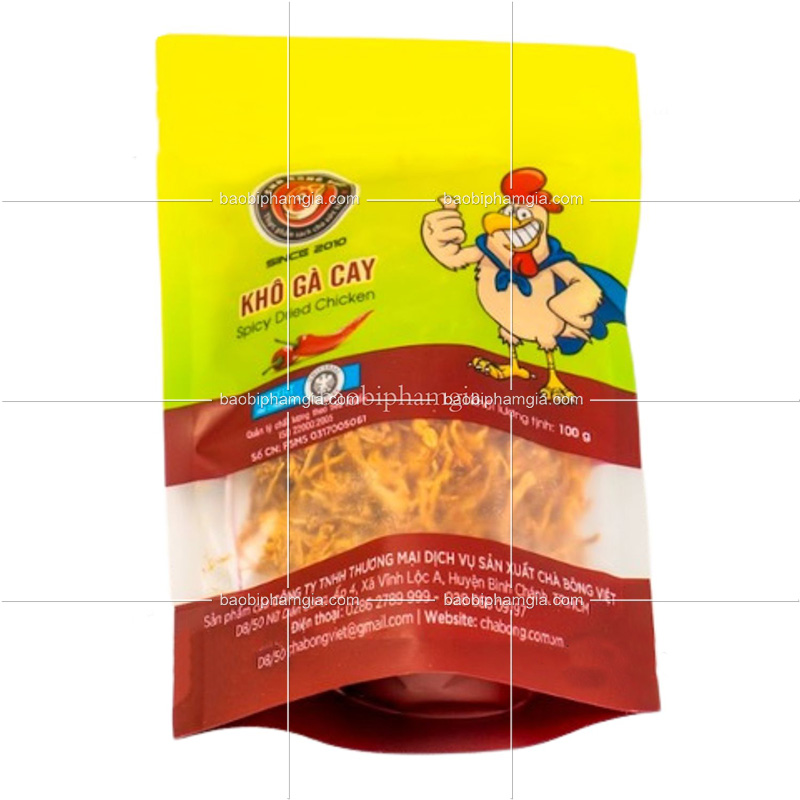 túi đựng khô gà
