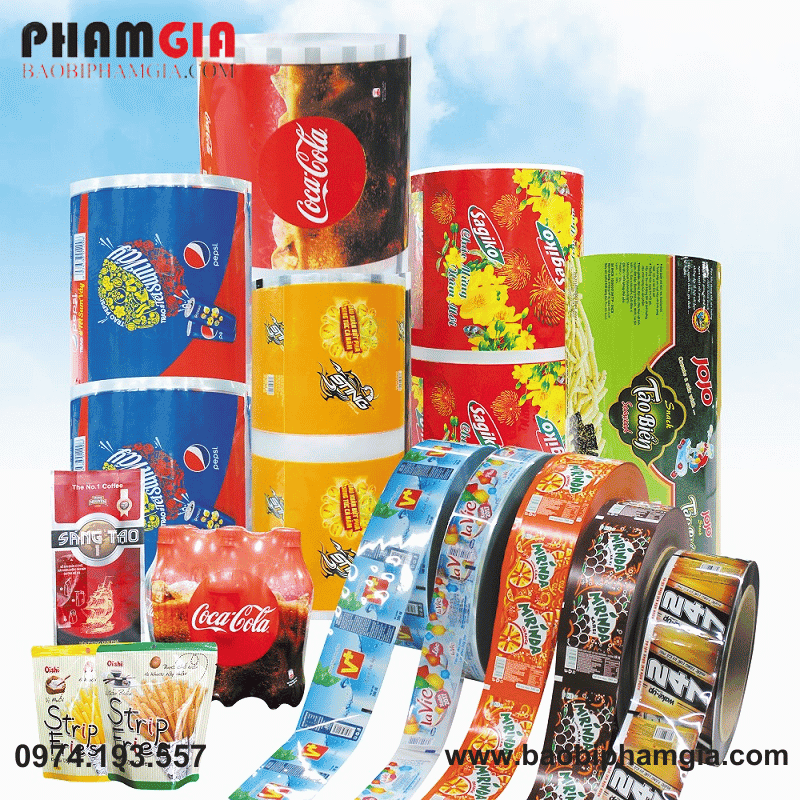 Bao bì, cuộn màng đóng gói cao cấp