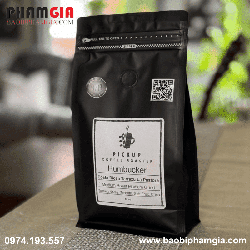 Sản xuất túi zip đựng cà phê giá rẻ