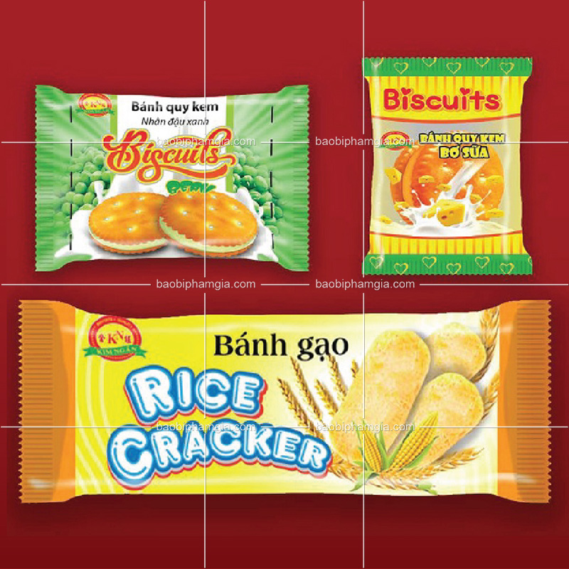 bao bì bánh quy