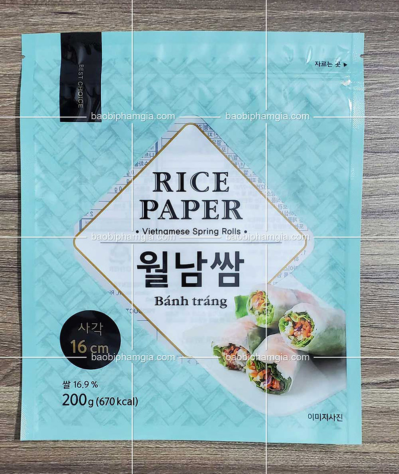 bao bì bánh tráng