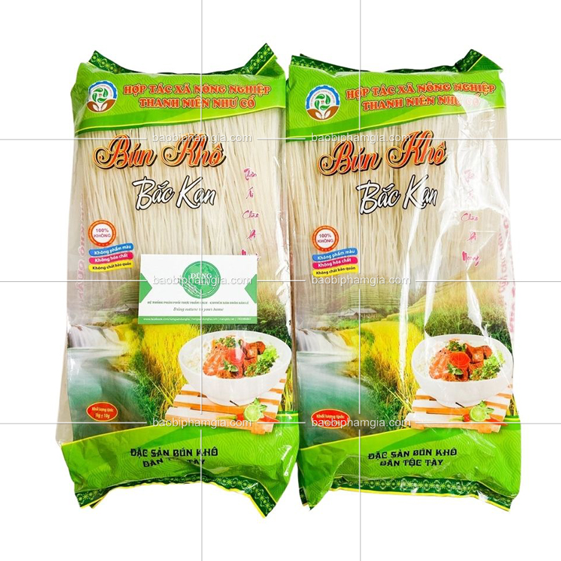 bao bì bún khô
