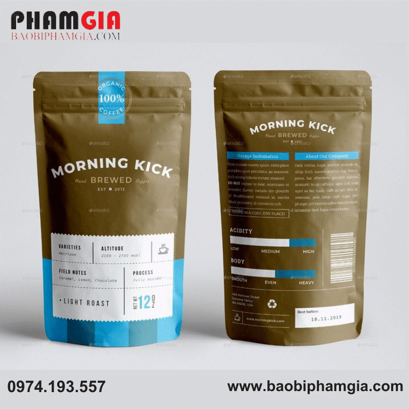 Bao bì màng ghép chất lượng cao tại Phạm Gia