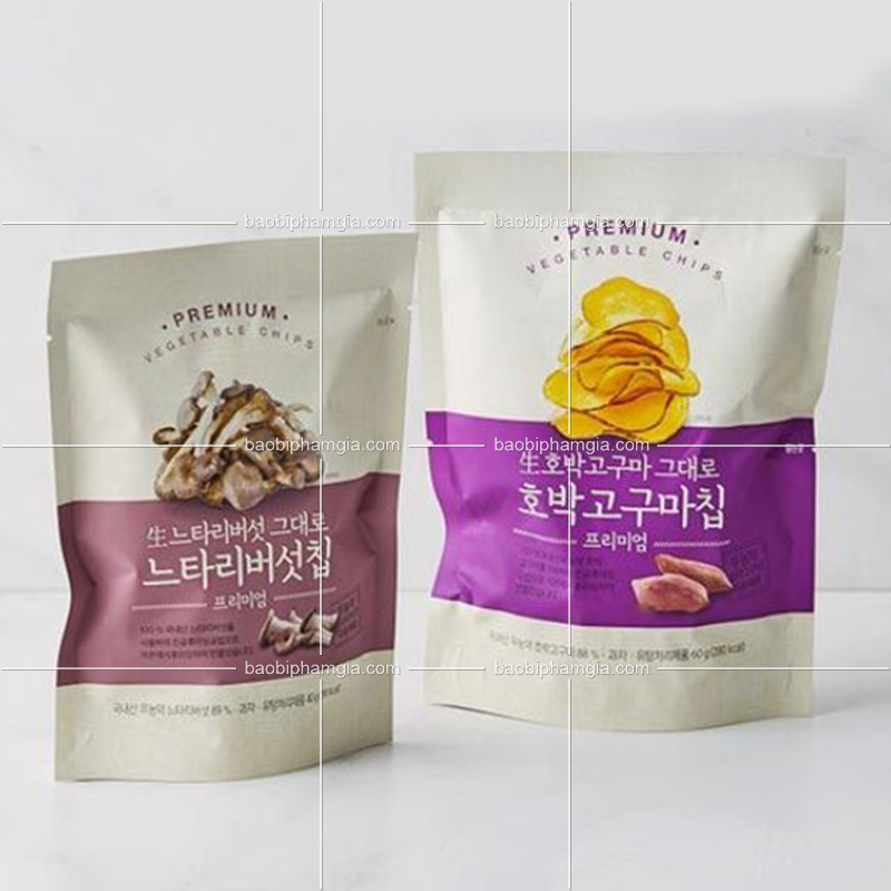 bao bì trái cây sấy