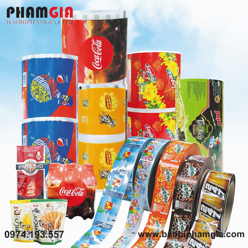 Màng đóng gói sản phẩm tại Phạm Gia chất lượng cao