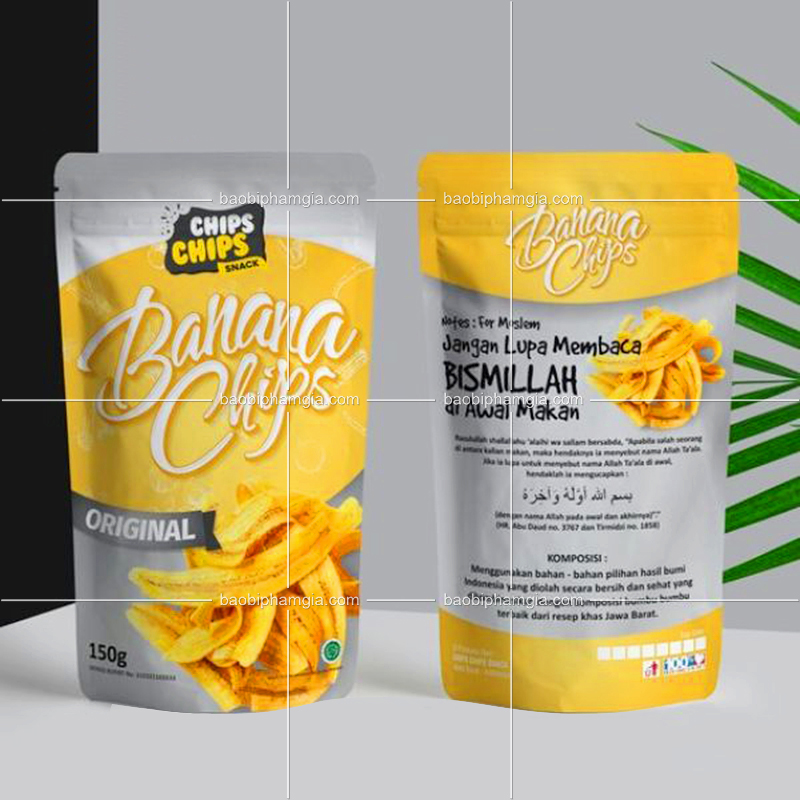 bao bì trái cây sấy