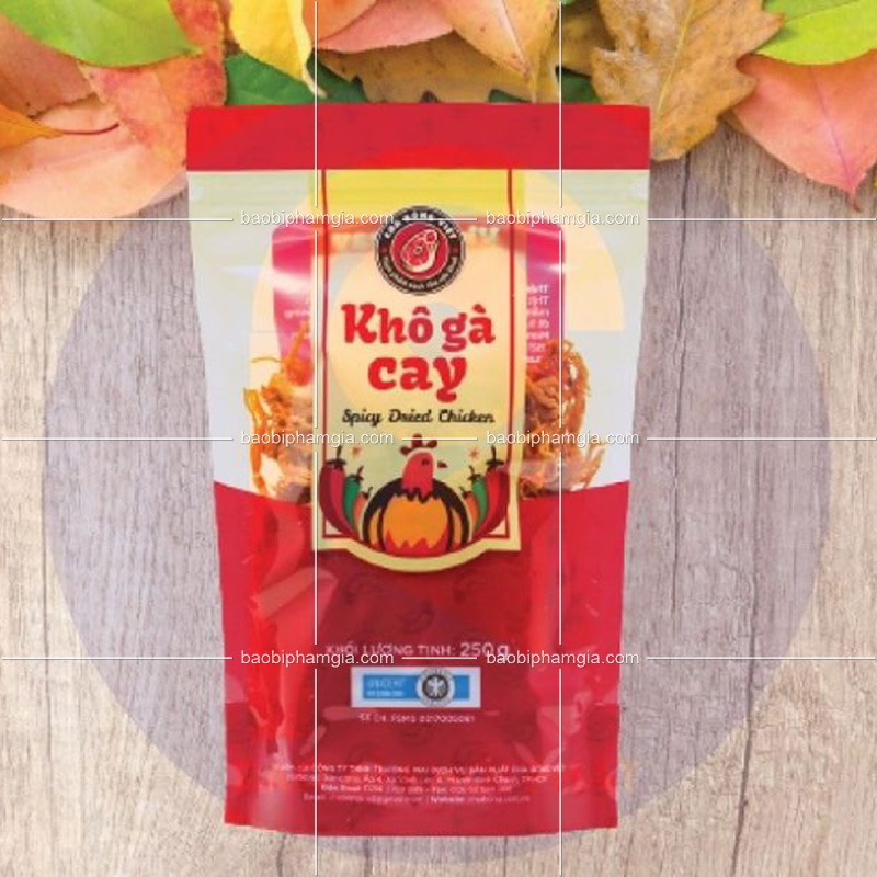 túi đựng khô gà