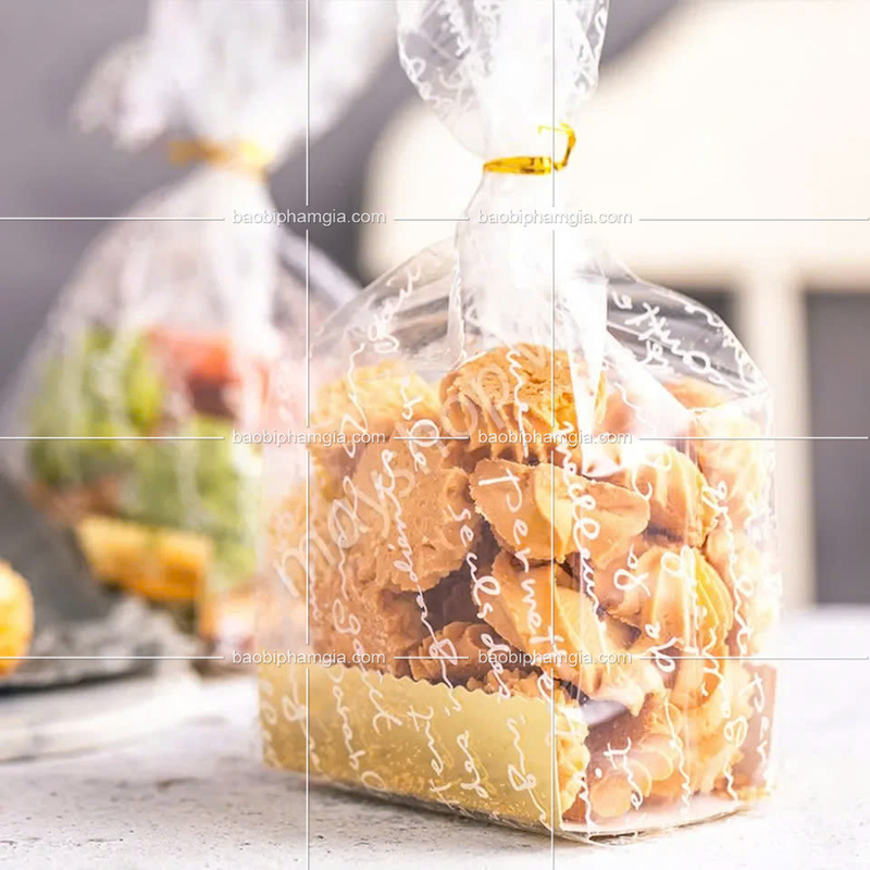 túi đựng bánh quy trong suốt