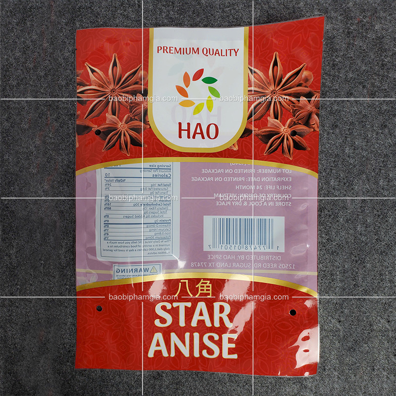 bao bì gia vị