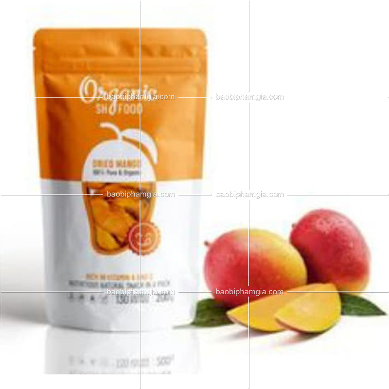 bao bì trái cây sấy