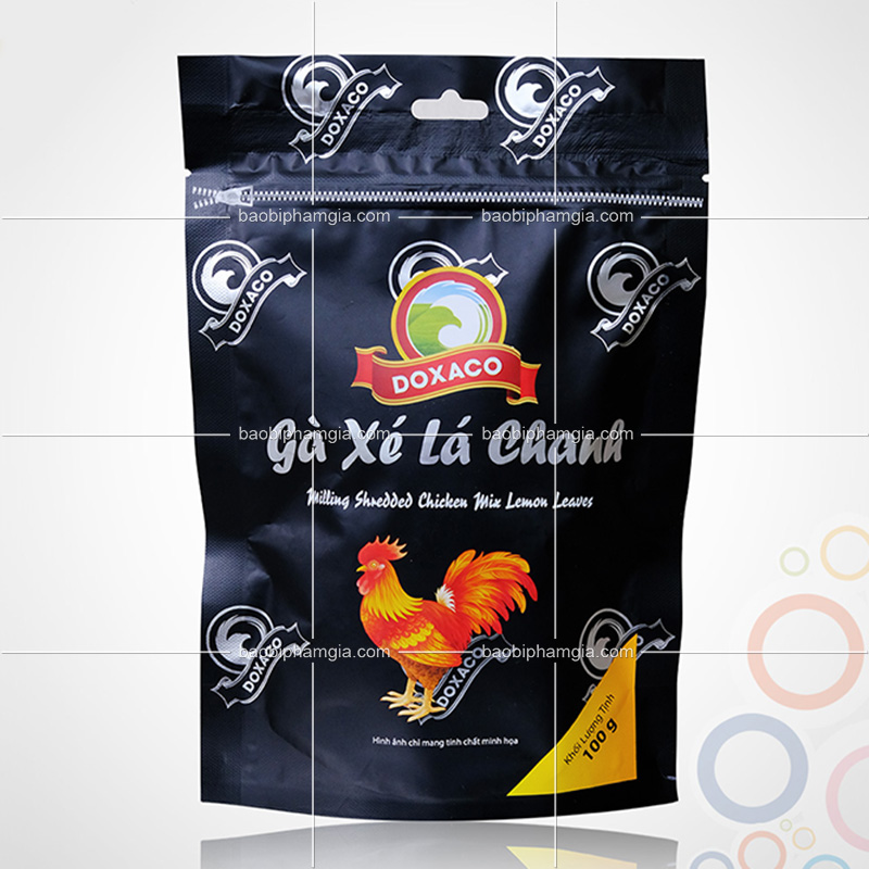 túi đựng khô gà