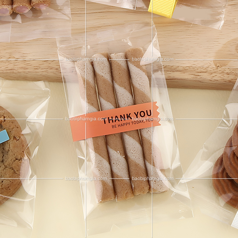 túi đựng bánh quy trong suốt