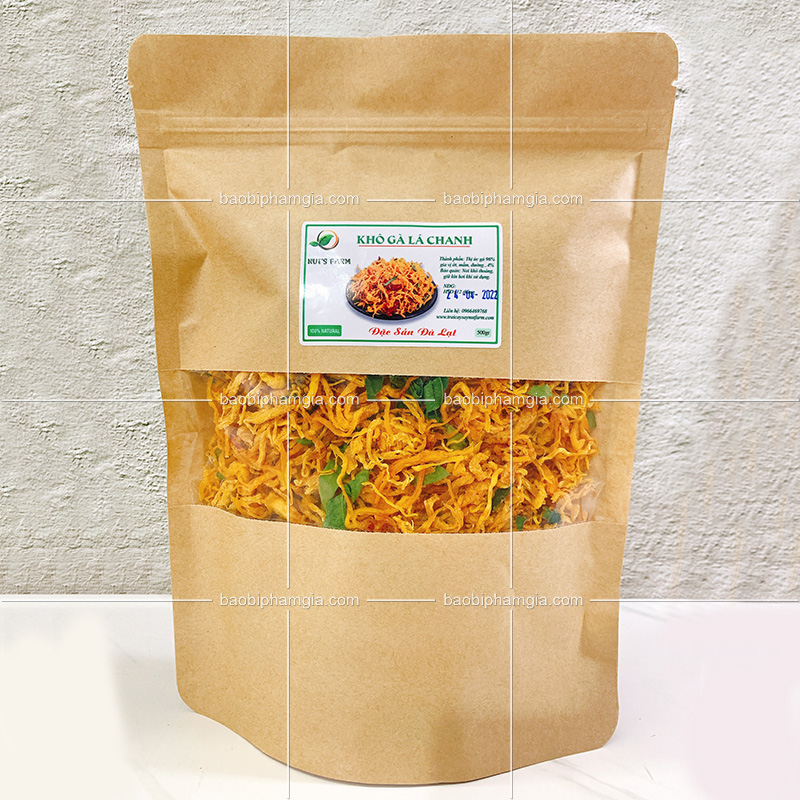 túi đựng khô gà