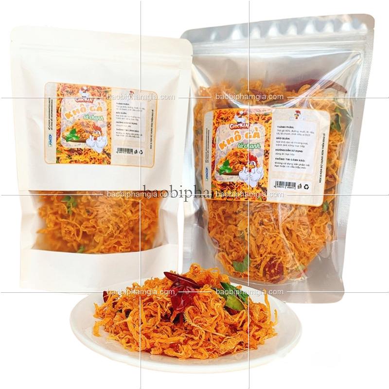 túi đựng khô gà