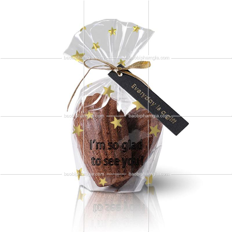 túi đựng bánh quy trong suốt