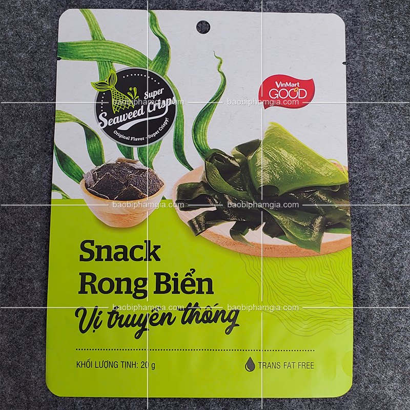 bao bì trái cây sấy