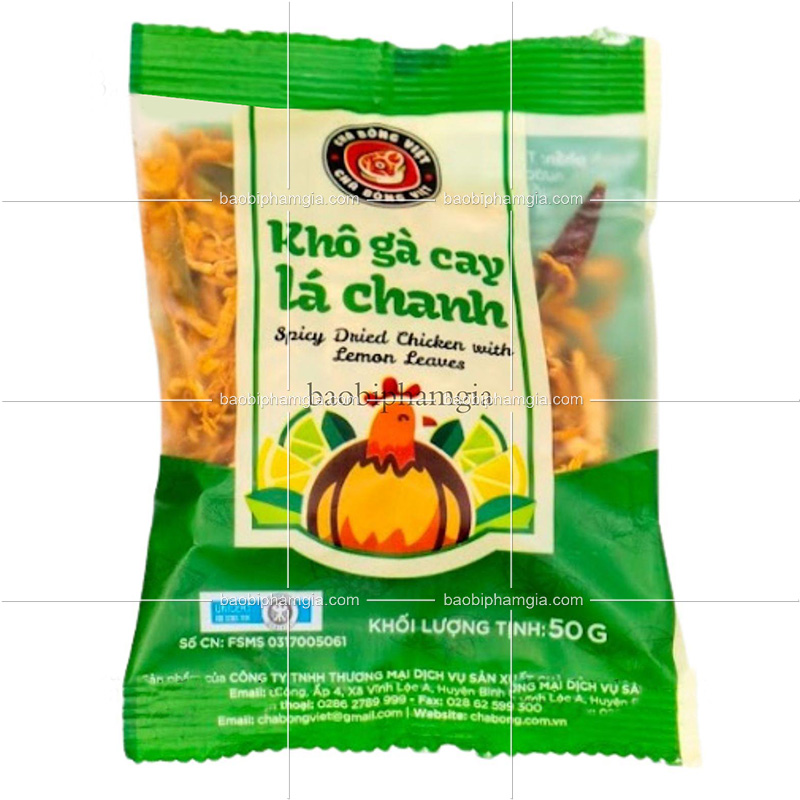 túi đựng khô gà