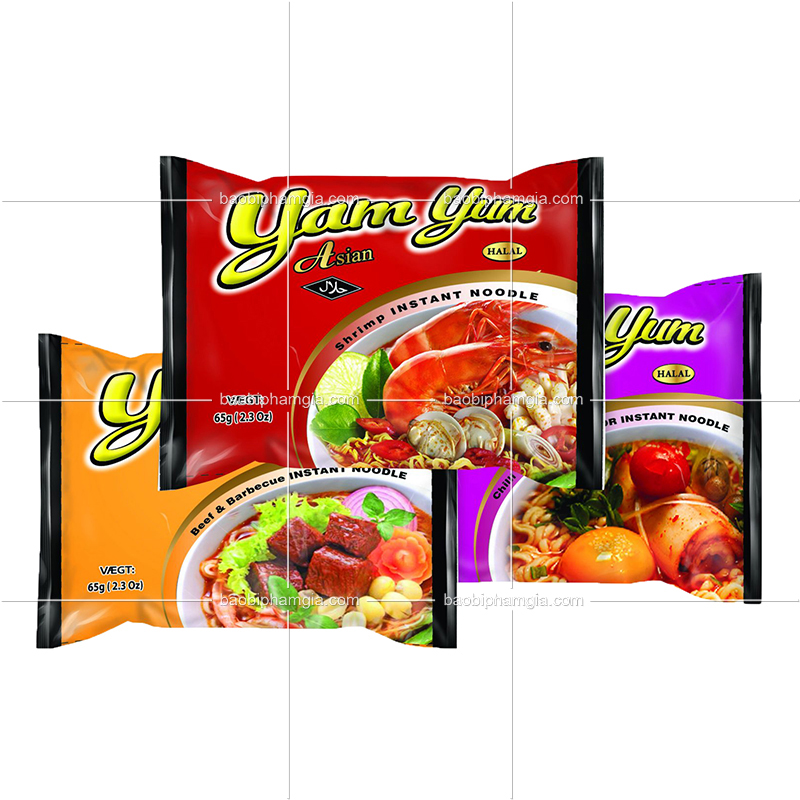 bao bì mì gói