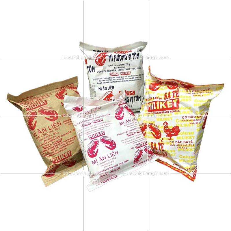 bao bì mì gói