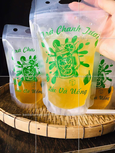 in túi trà chanh theo yêu cầu