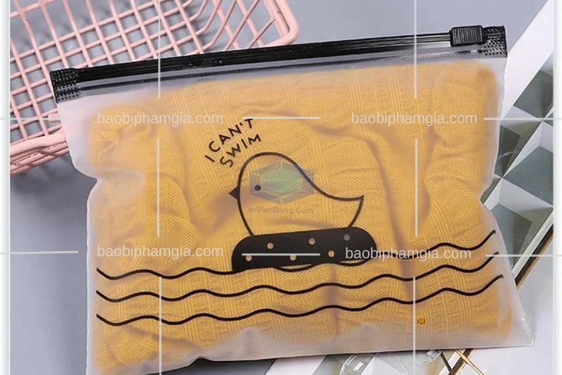 túi zip lụa mờ tphcm