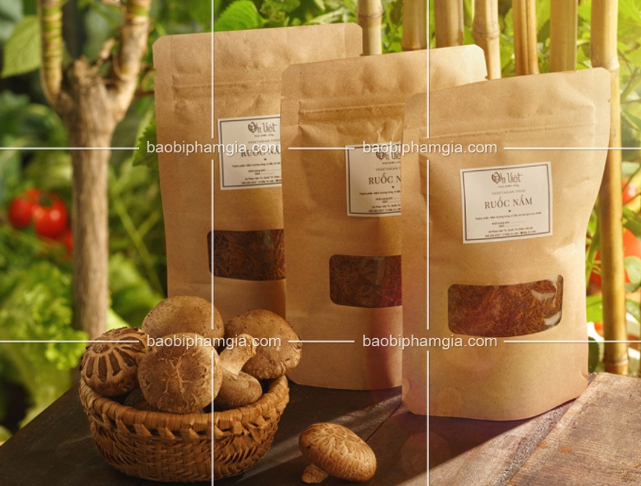 Mẫu túi zip giấy