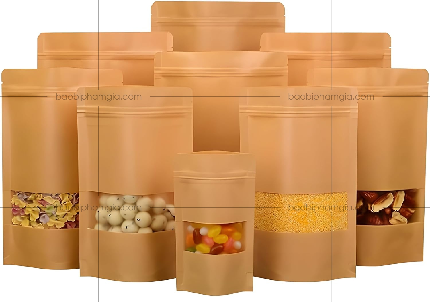 In túi zip giấy - Giải pháp bao bì thân thiện với môi trường