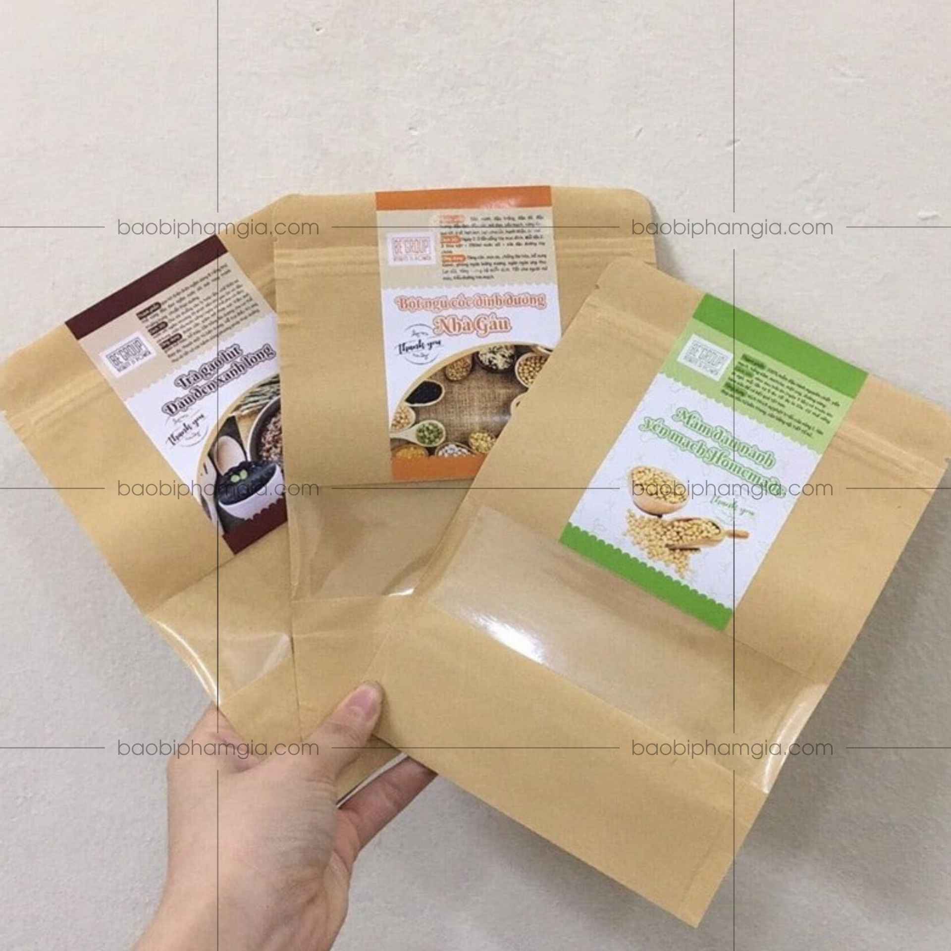 Túi Zip Giấy - Giải Pháp Bao Bì Thân Thiện Với Môi Trường