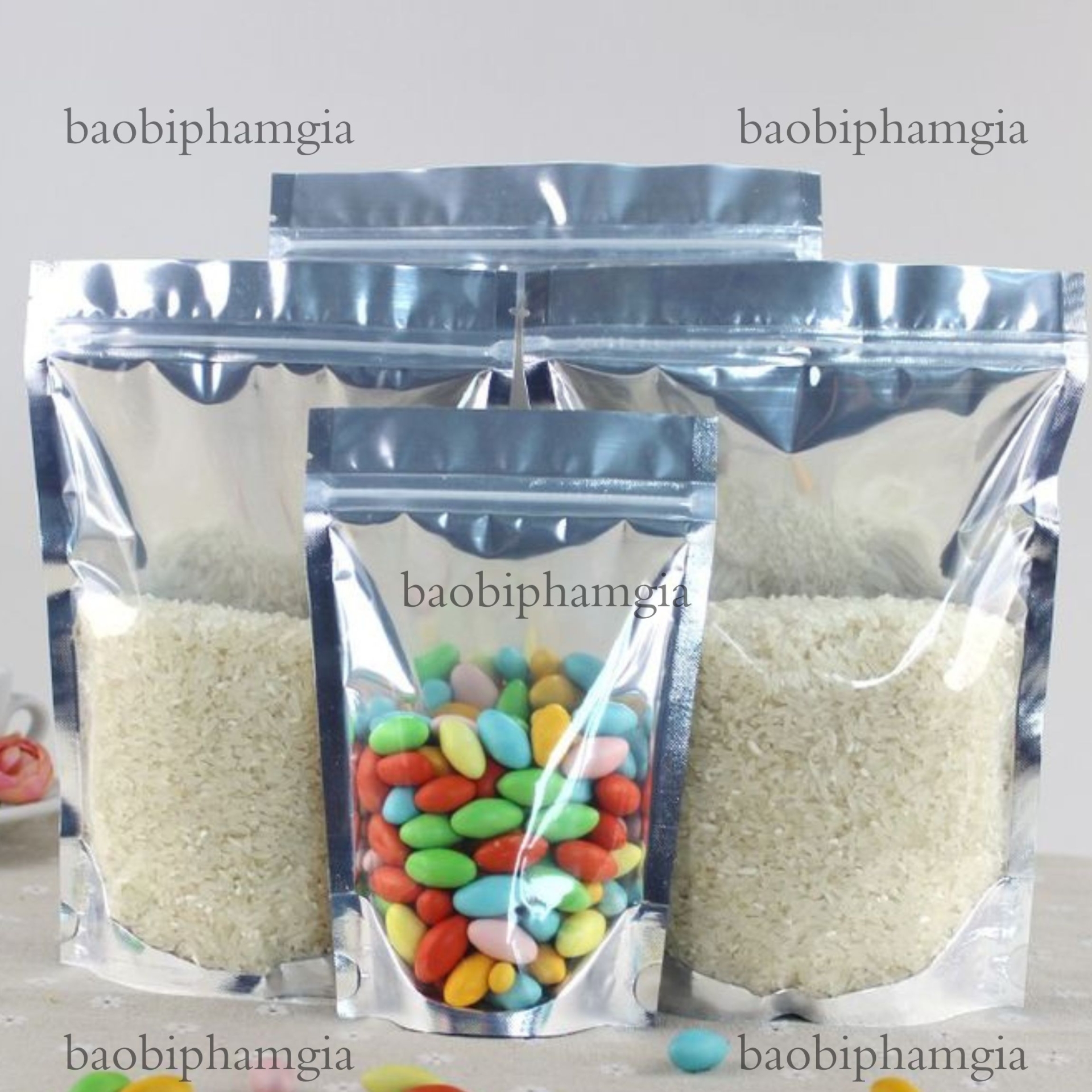 In túi zip bạc giá rẻ mới nhất 2025