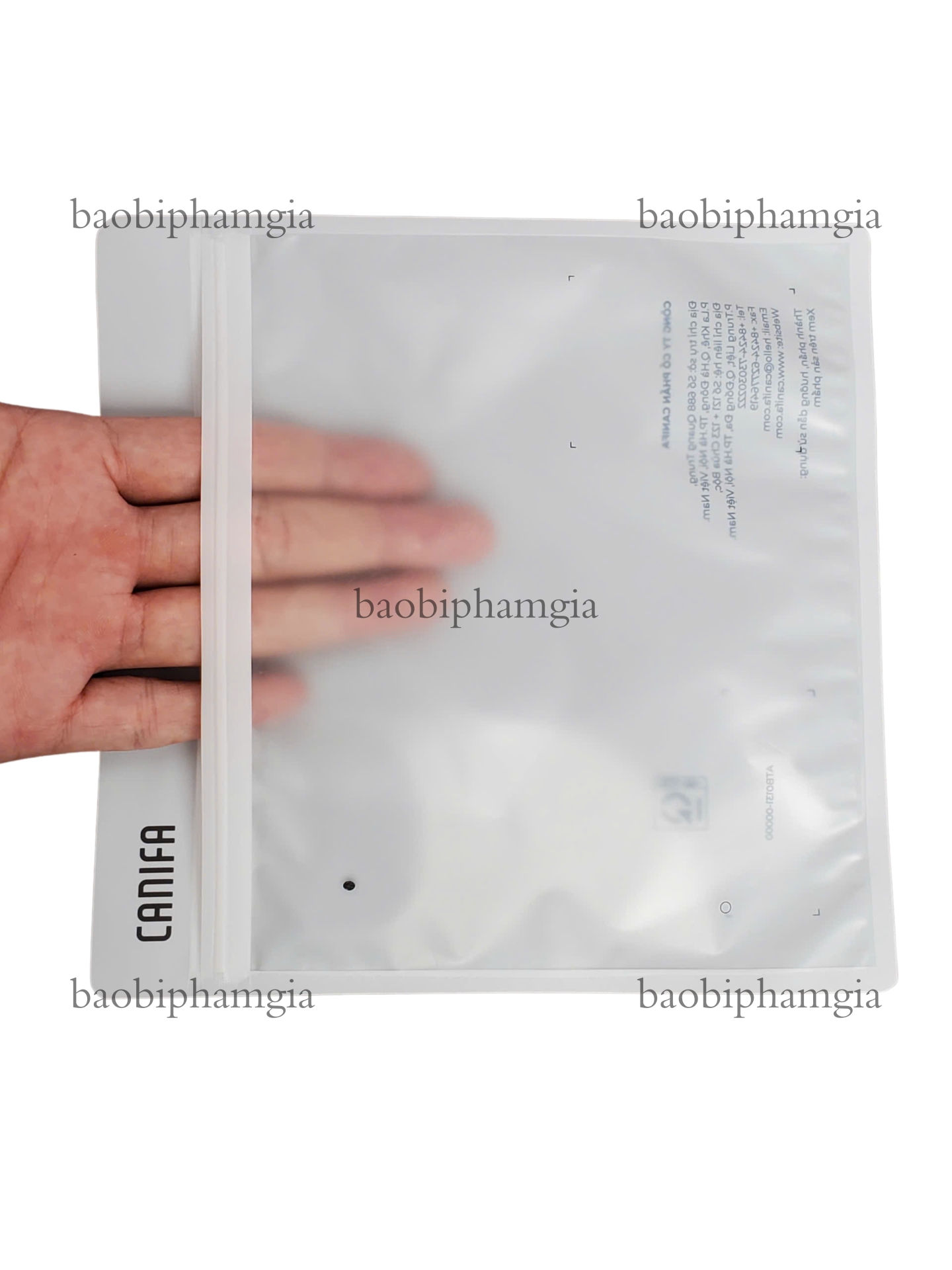 In túi Zip đựng quần áo theo yêu cầu tại Bao Bì Phạm Gia