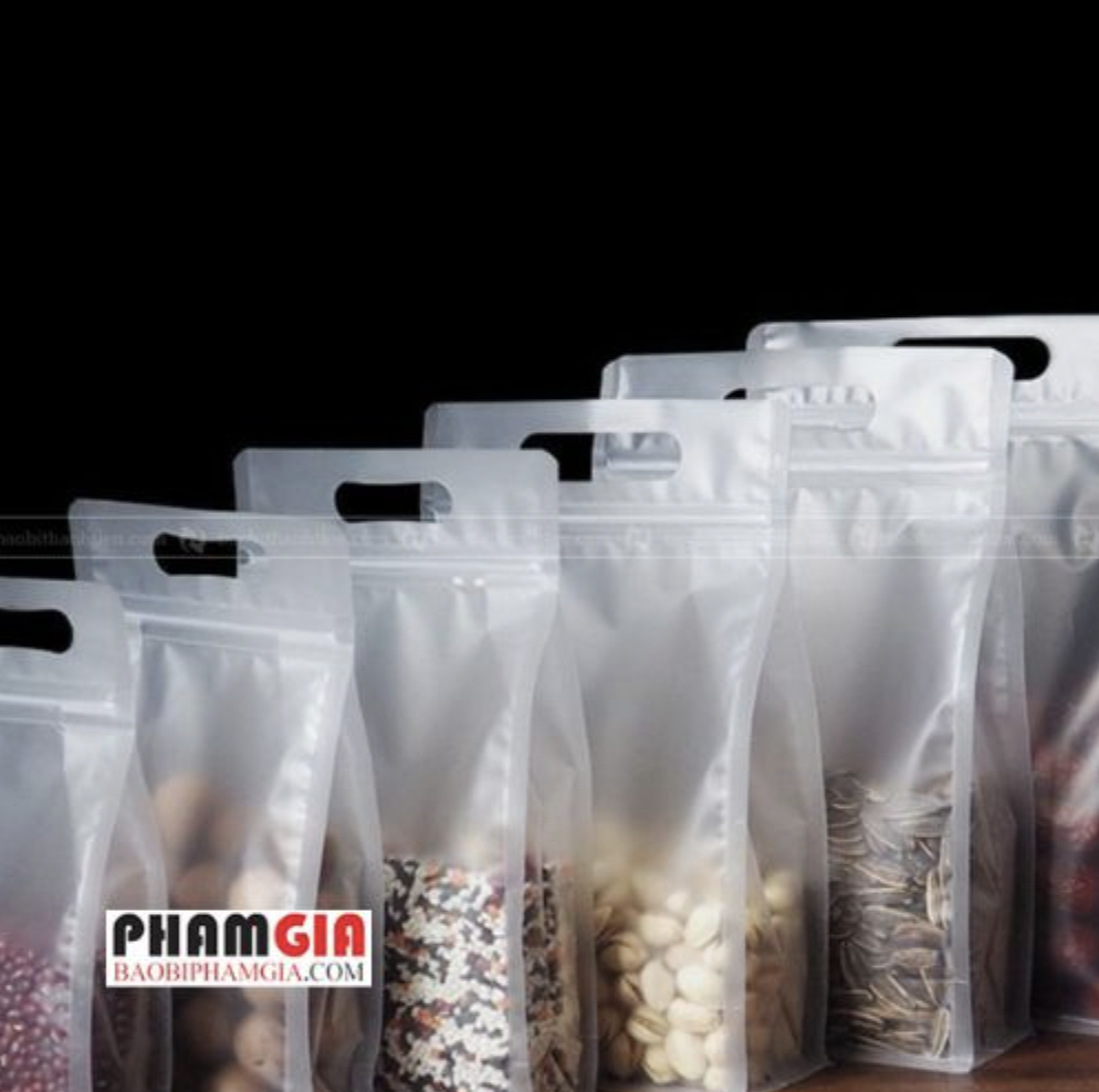 In túi zipper đáy đứng