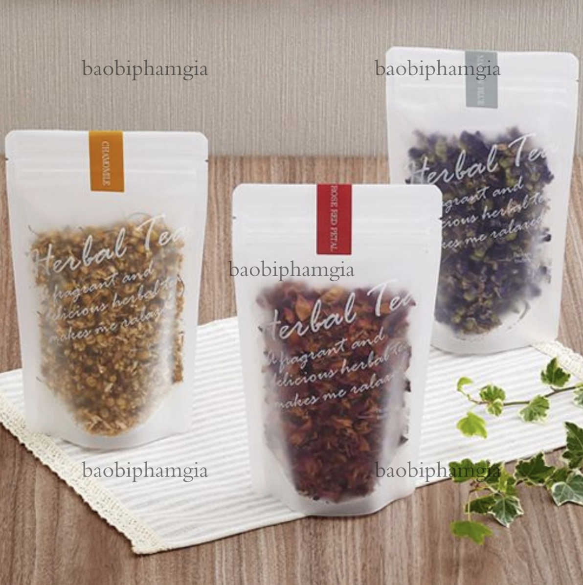 In túi zipper đáy đứng