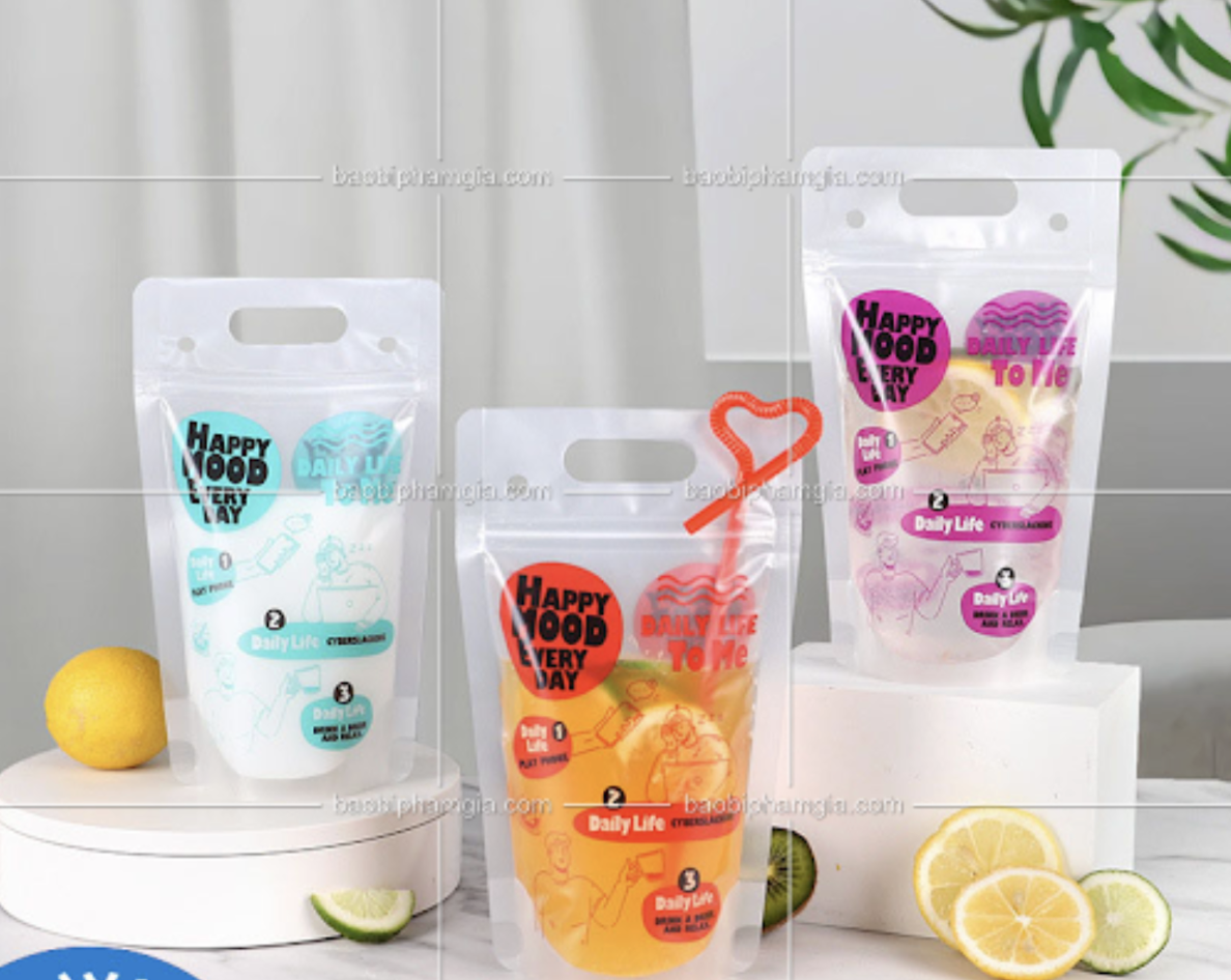 In túi zipper đáy đứng