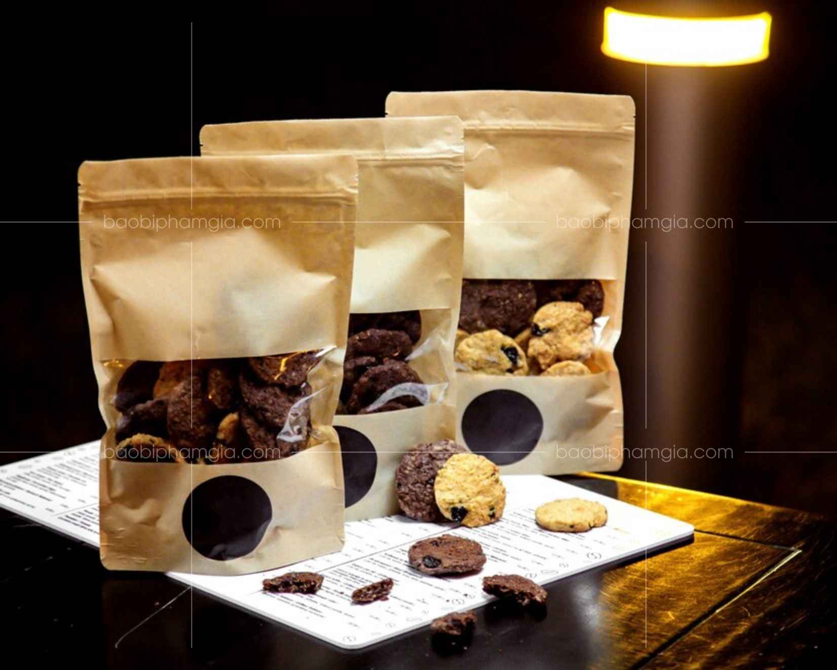 In túi zipper giấy giá rẻ - Đa dạng mẫu mã 2025