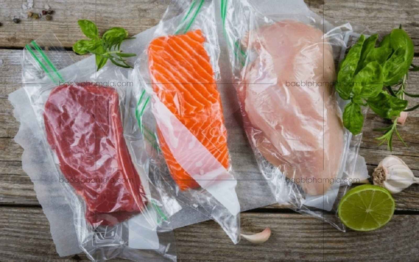 Túi nhám hút chân không - Túi bảo quản thực phẩm tiện lợi