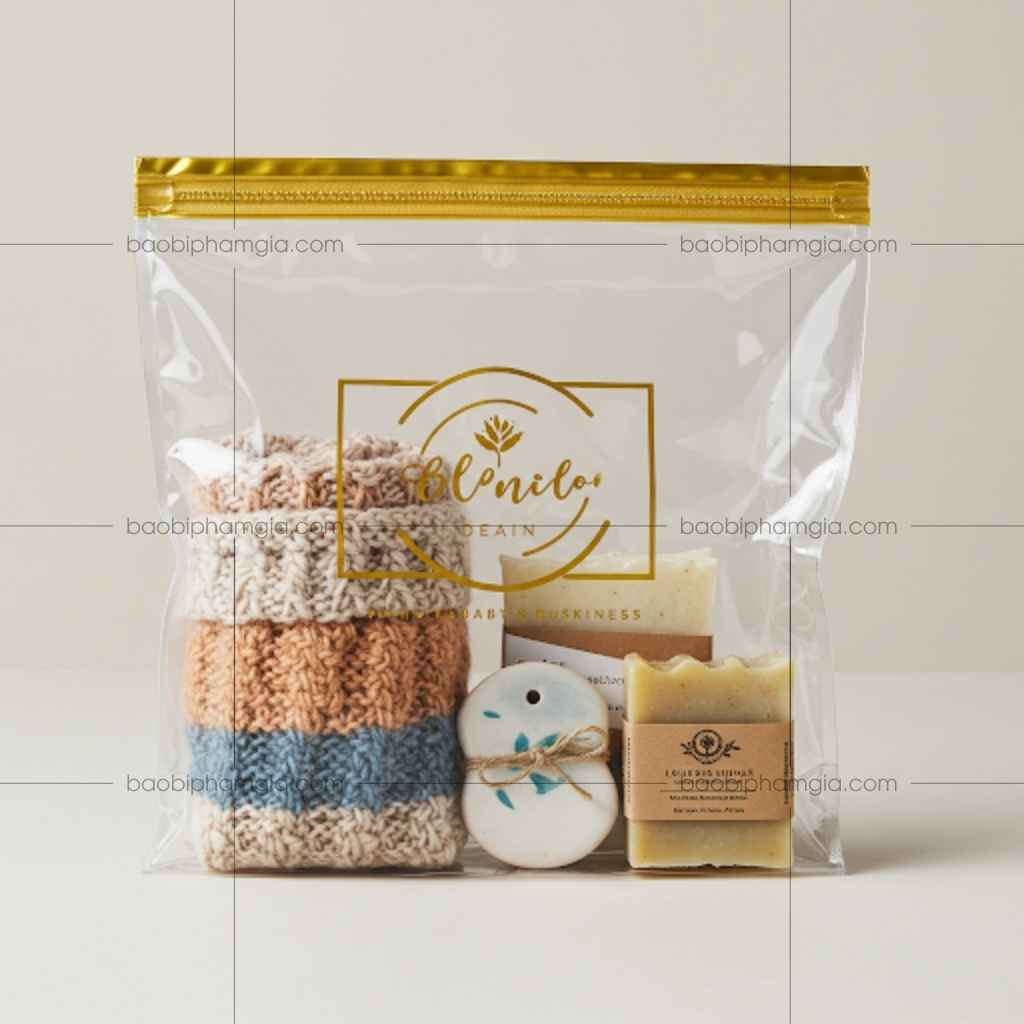 Các loại túi zip in logo phổ biến