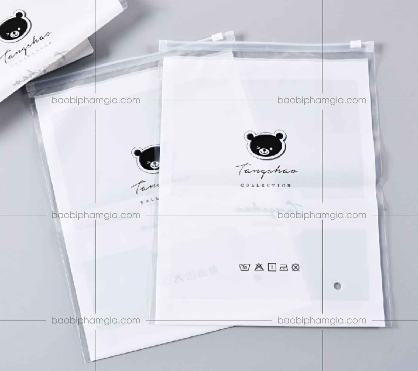 Các loại túi zip in logo phổ biến