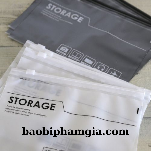 Túi zipper đựng quần áo