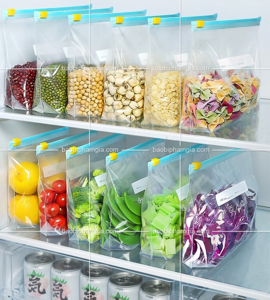 Túi có khóa có khả năng bảo quản thực phẩm tốt