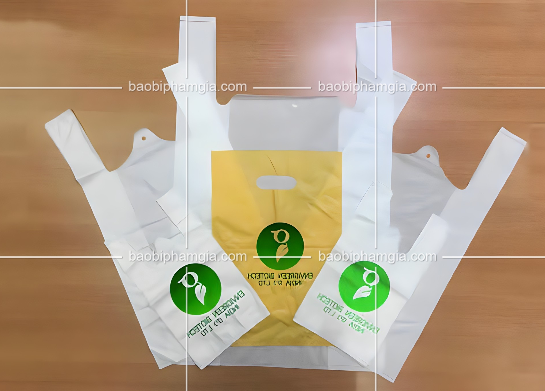 Mẫu xốp siêu thị - Xưởng in túi ni lông Phạm Gia