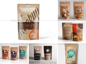 In Túi zip giấy - Giải pháp bao bì thân thiện với môi trường