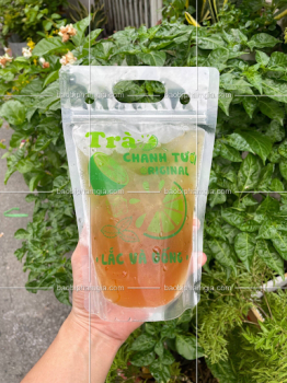 In Túi Trà Chanh Theo Yêu Cầu, In 2 Mặt Giá Rẻ